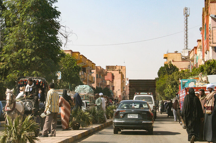 By car through Edfu